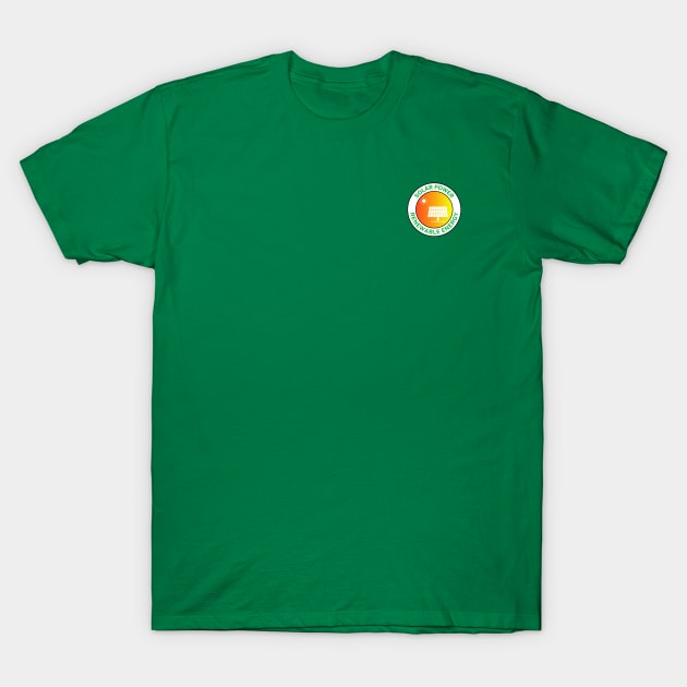 Solar Power Renewable Energy T-Shirt by CleanPower